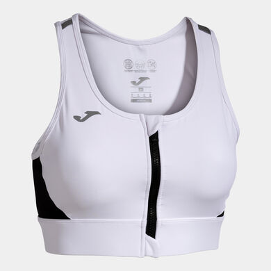 Sujetador deportivo mujer R-Night blanco negro