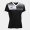 Maglia a manica corta donna Eco Supernova nero bianco