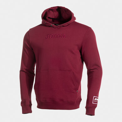 Hooded sweater man Urban Street dark red