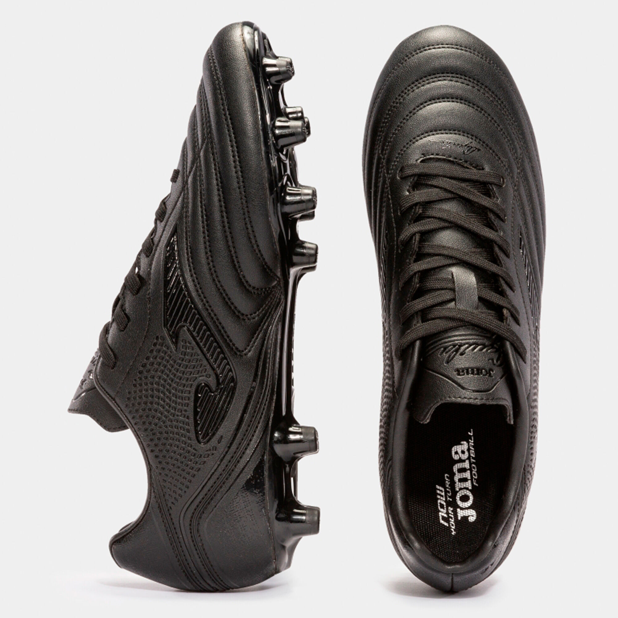 Football boots Aguila 25 firm ground FG black | JOMA®