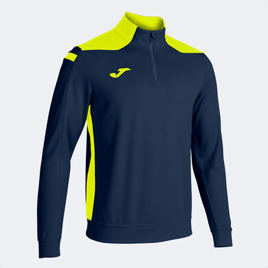 Sudadera hombre Championship VI marino amarillo flúor