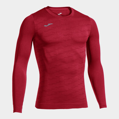 Camiseta manga larga hombre Brama Classic rojo