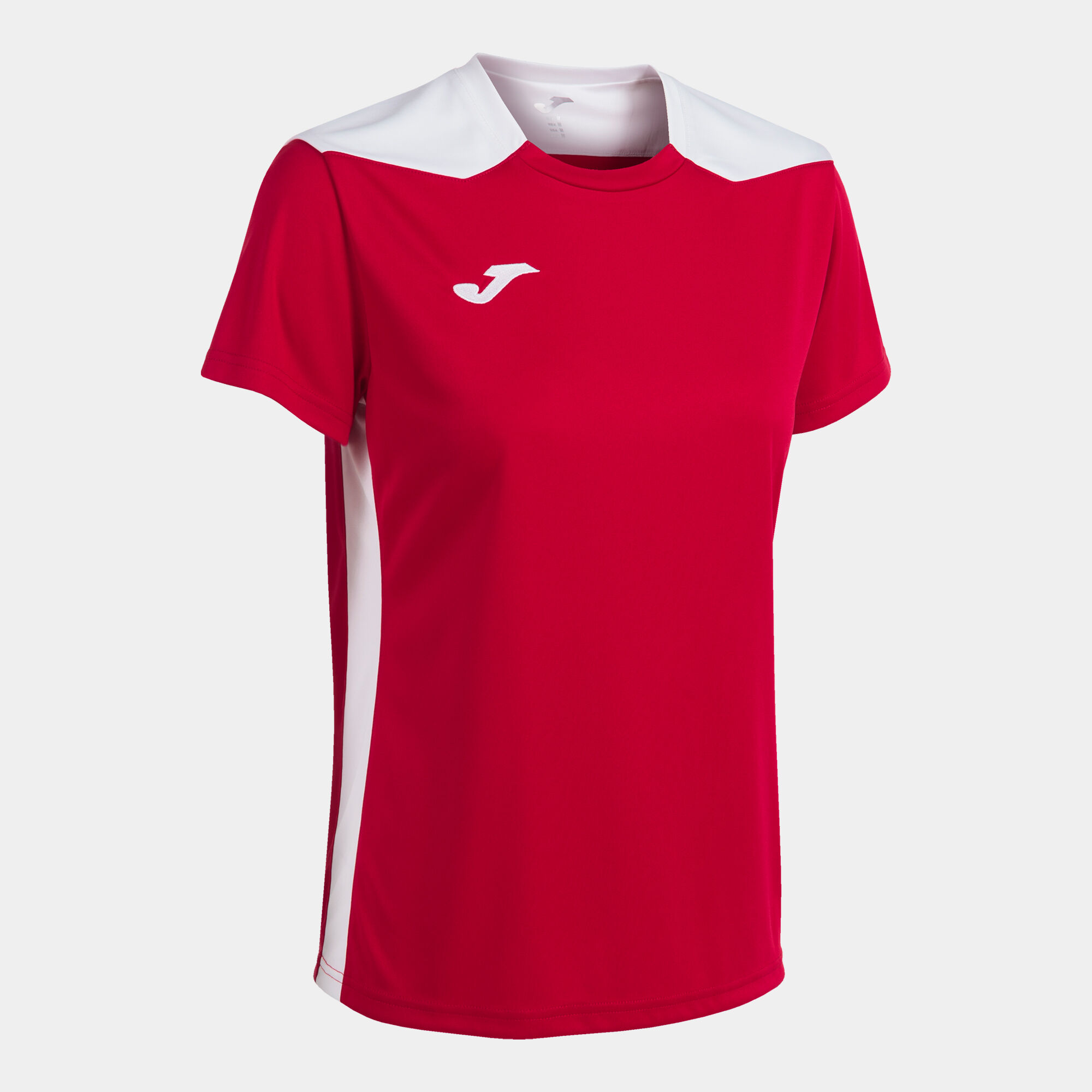 Tricou cu mânecă scurtă damă Championship VI roșu alb