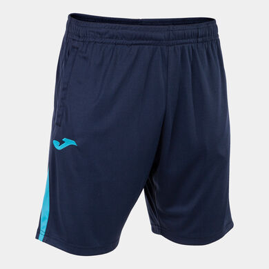 Bermuda uomo Championship VII blu navy turchese fluorescente