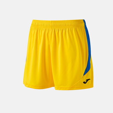 Short mujer Tokio amarillo royal
