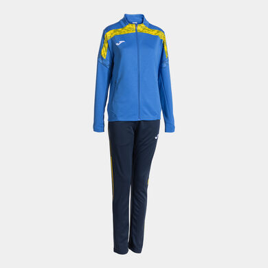 Survêtement femme Championship VIII bleu roi jaune