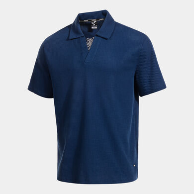 Polo manga corta hombre Mimetic azul