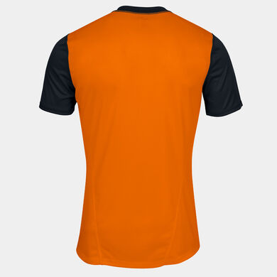 T-shirt manga curta homem Hispa IV laranja preto