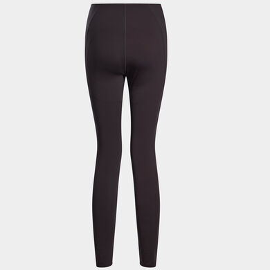 Long tights woman Indoor Gym brown orange