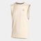 Camiseta sin mangas hombre Indoor Gym beige