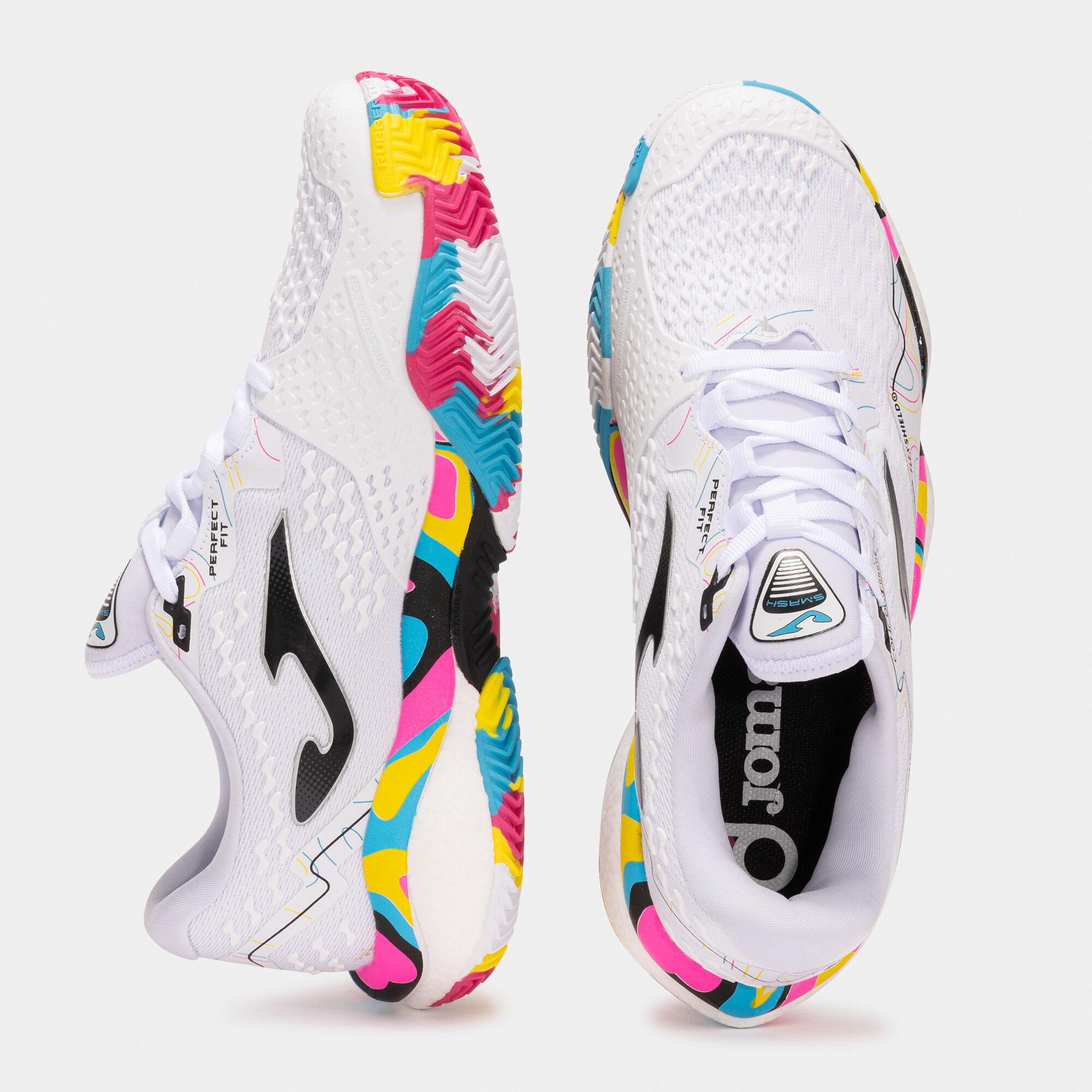 Shoes Smash 25 clay unisex white multi color | JOMA®