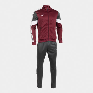 Tracksuit man Heroic burgundy dark gray