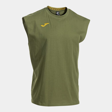 Camiseta sin mangas hombre Combat verde