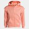 Giacca con cappuccio bambina Lion rosa