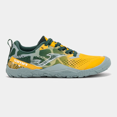 Sapatilhas trail Sima Junior Barefoot 26 j&uacute;nior laranja a&ccedil;afr&atilde;o