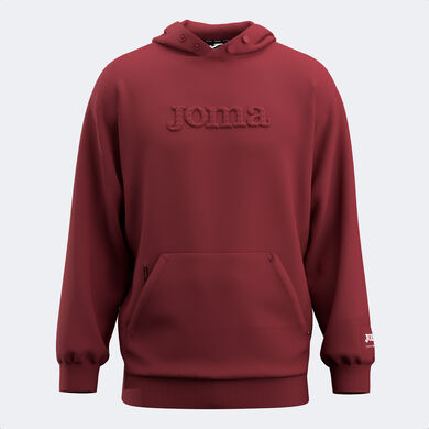 Hooded sweater man Urban Street dark red
