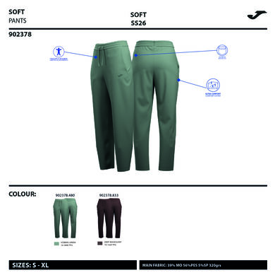 Pantaloni lungi damă Breath bej
