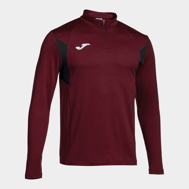 Sudadera hombre Winner III burdeos negro