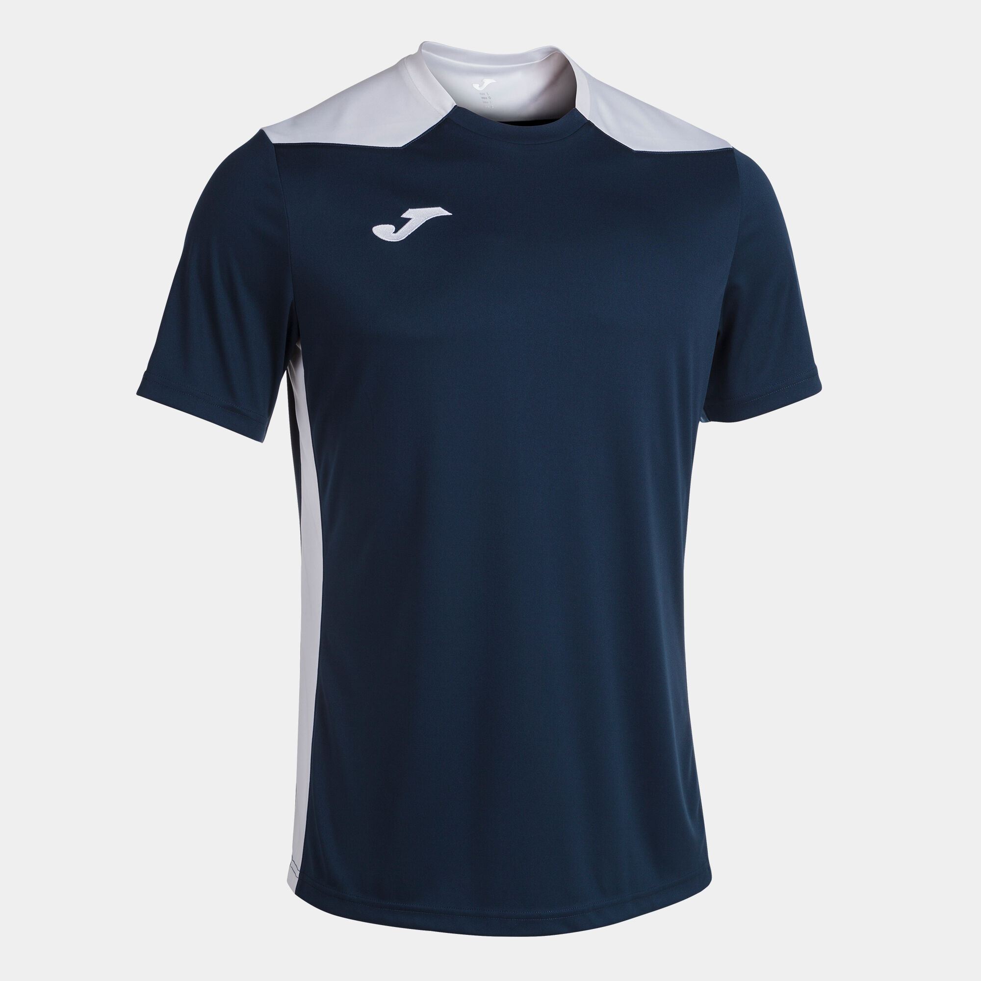 Shirt short sleeve man Championship VI navy blue white
