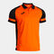 Polo manga corta hombre Lider naranja negro