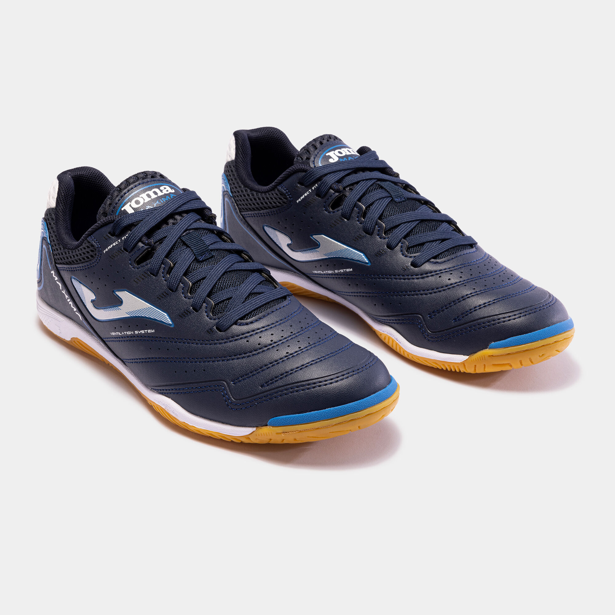 Chaussures futsal Maxima 23 indoor bleu marine bleu roi