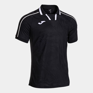 Camiseta manga corta hombre negro blanco