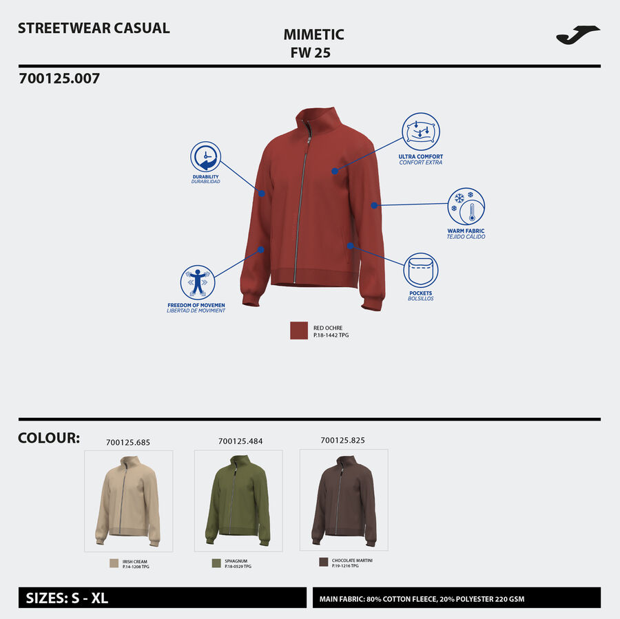 CHAQUETA MIMETIC