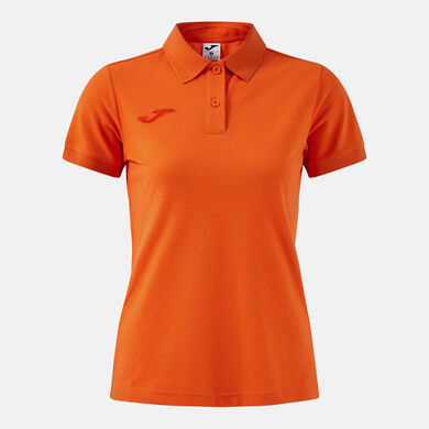 Polo shirt short-sleeve woman Bali III orange