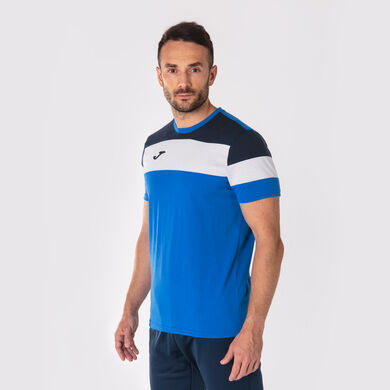 Camiseta manga corta hombre Crew IV royal marino