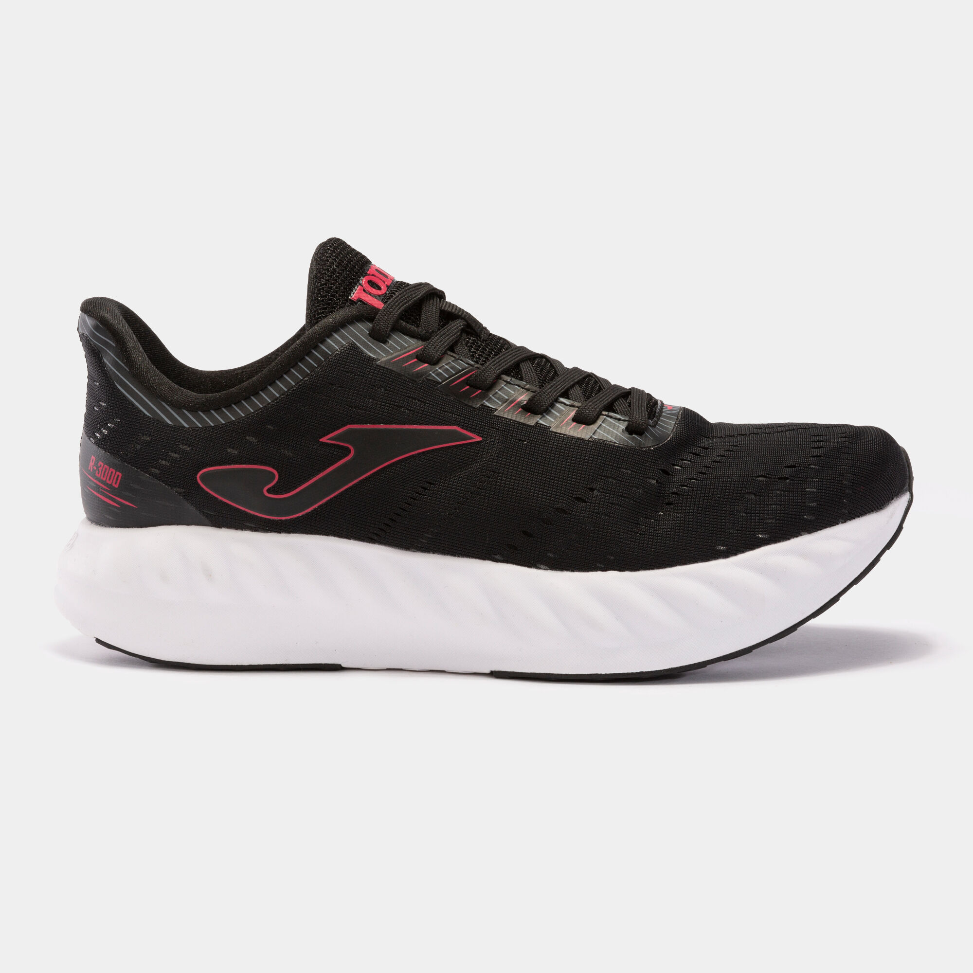 CHAUSSURES RUNNING R.3000 21 HOMME NOIR ROUGE