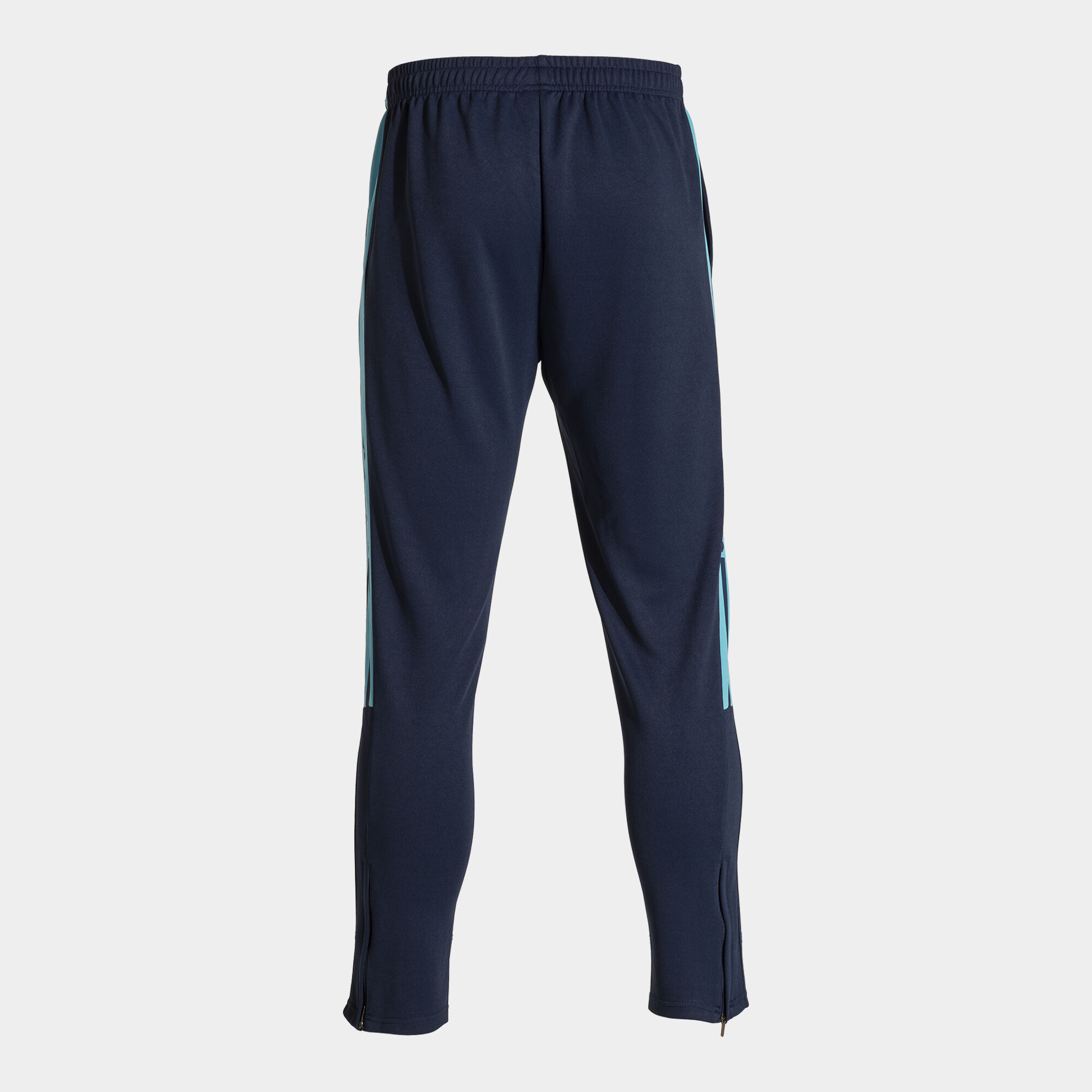 Pantalone lungo uomo Olimpiada blu navy turchese fluorescente