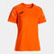 Camiseta manga corta mujer Championship VIII naranja