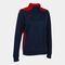 Sudadera mujer Championship VI marino rojo