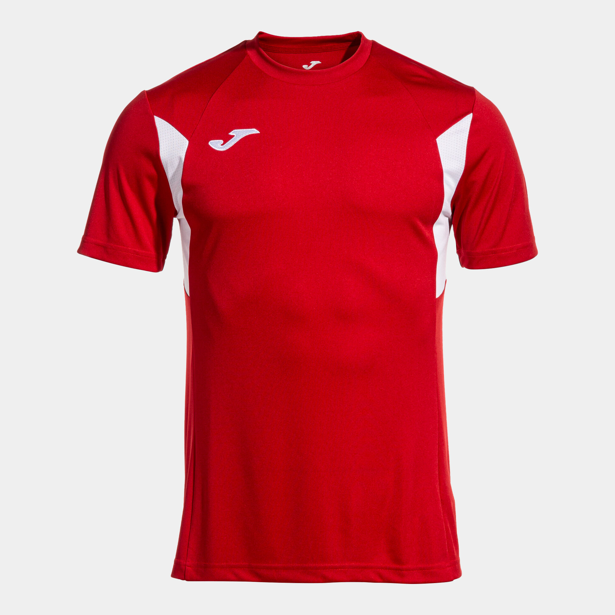 Shirt short sleeve man Winner III red white
