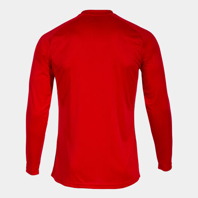 Langarmshirt mann Pisa II rot schwarz
