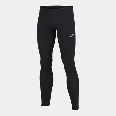 Long tights man Running Night black