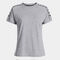 Camiseta manga corta mujer Heroic gris negro