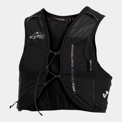 Trail-running hydration vest R-Nature black
