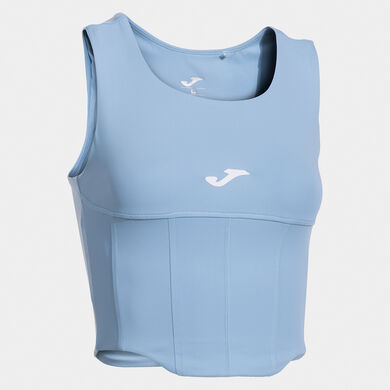 Top femme Step turquoise
