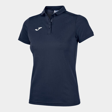 Polo manches courtes femme Hobby bleu marine