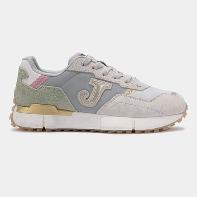 Casual shoes C.1992 Lady 25 woman beige gray