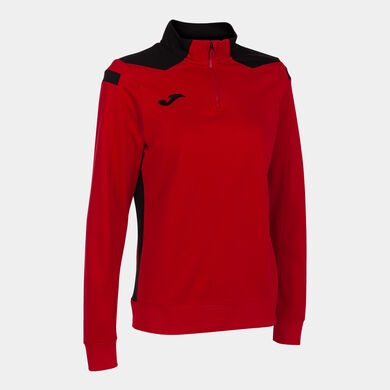 Sweatshirt woman Championship VI red black