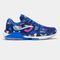Pantofi sport pickleball Picklet 25 Pickle Pro Tour 25 unisex bleumarin albastru regal roz