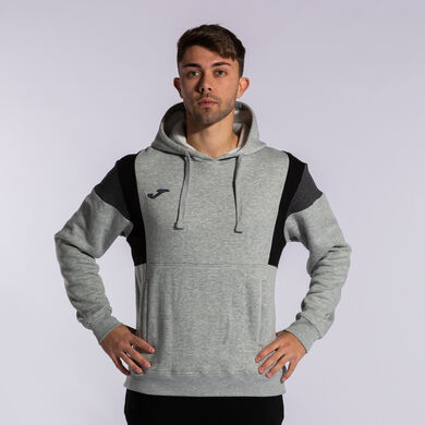 Sudadera con capucha hombre Confort III gris melange