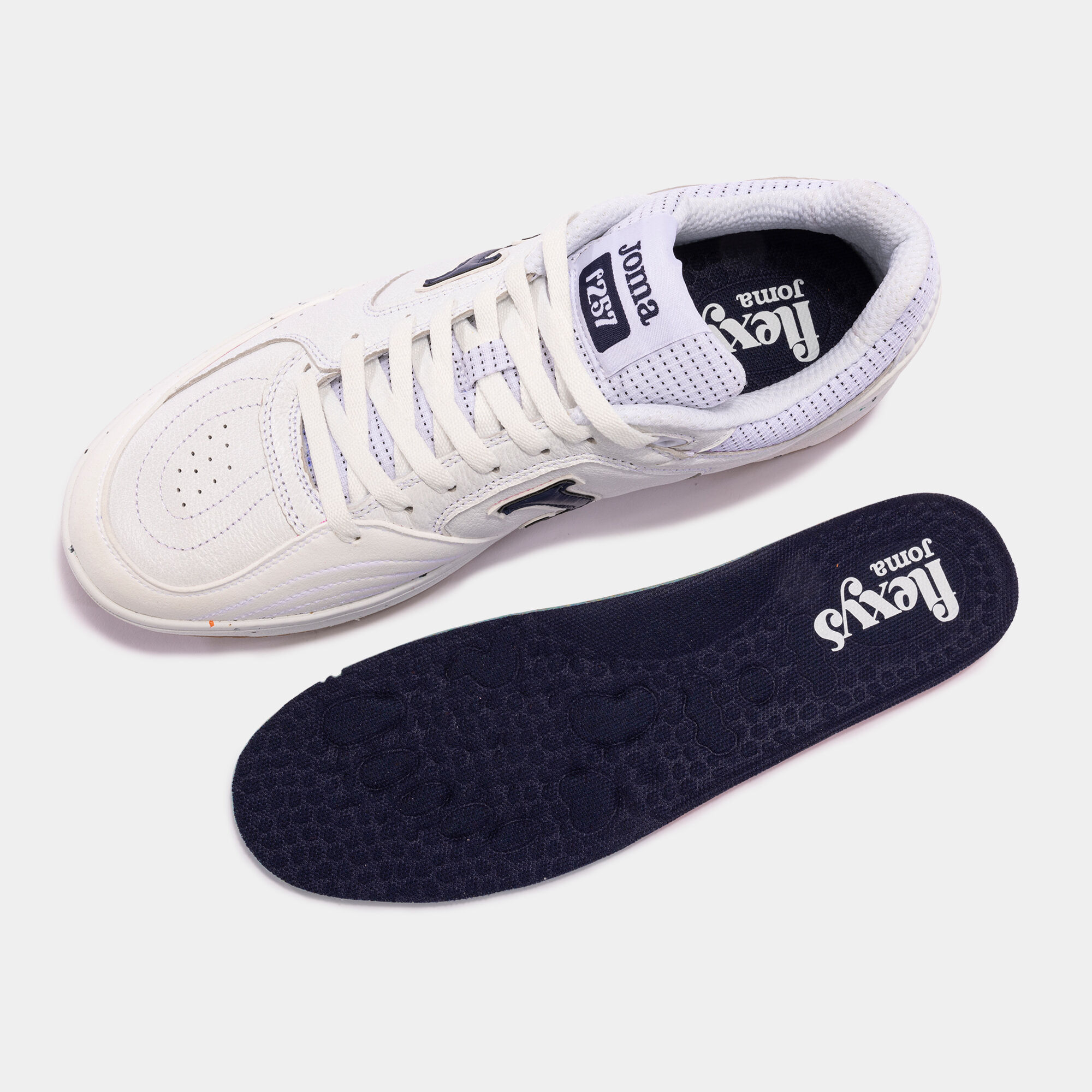 シューズ joma / C. FLEXYS 2303 WHITE NAVY (23)