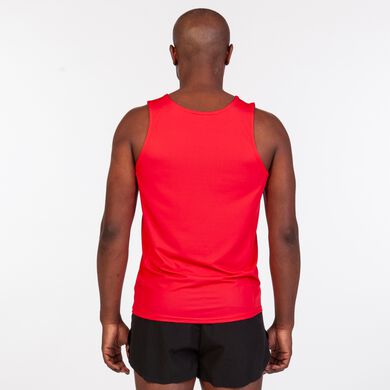 Camiseta sin mangas hombre Olimpia rojo amarillo