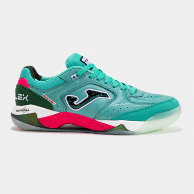 Zapatillas fútbol sala Top Flex Plus indoor turquesa