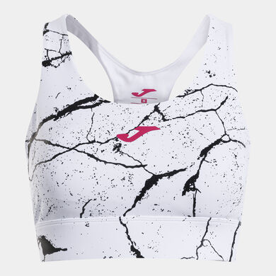 Sujetador deportivo mujer R-Night blanco