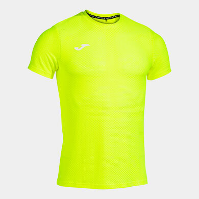 Tricou cu mânecă scurtă bărbaȚi R-City galben fosforescent
