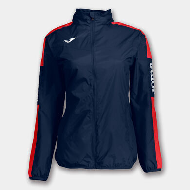 Imperméable femme Championship IV bleu marine rouge